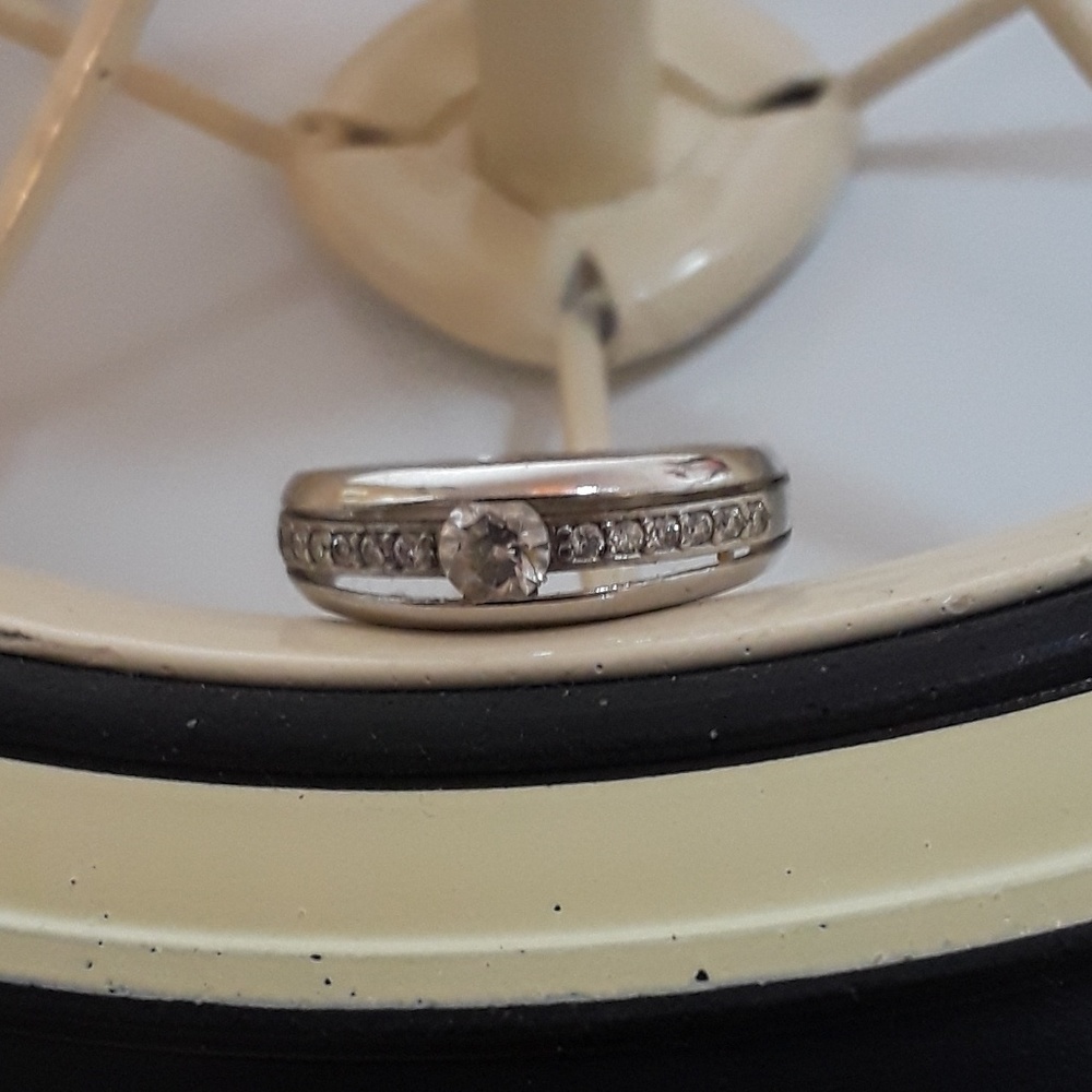 925 Sterling Silver Ring 2.25" 56.6mm Women Size 8